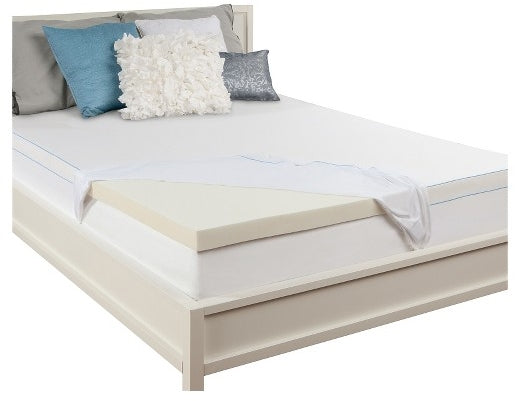 Sealy 3 Inch Memory Foam Mattress Topper, King Size