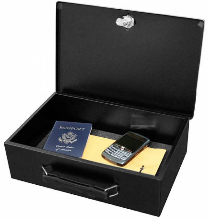 Honeywell Fire-Resistant Key Lock Security Box, 11.7 x 7.4 x 3.5 inch