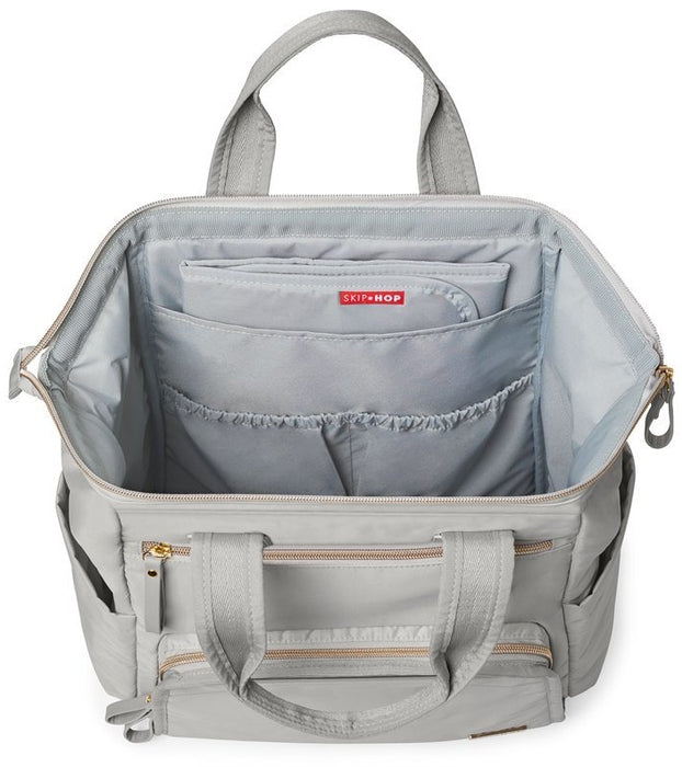 Skip Hop Diaper Bag, Cement, 1 ct