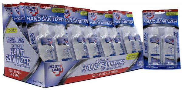 Health Smart Instand Hand Sanitizer, 2-Pack, 2 x 2 oz