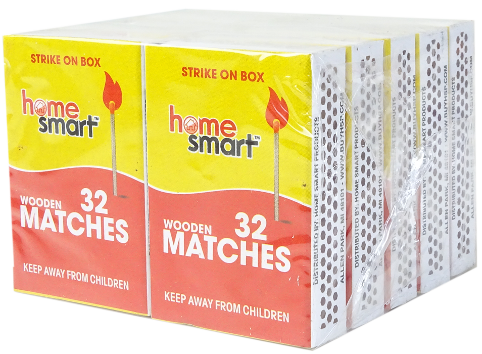 Home Smart Wooden Matches , 320 ct