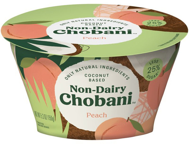 Chobani Non-Dairy Peach Yogurt, 5.3 oz