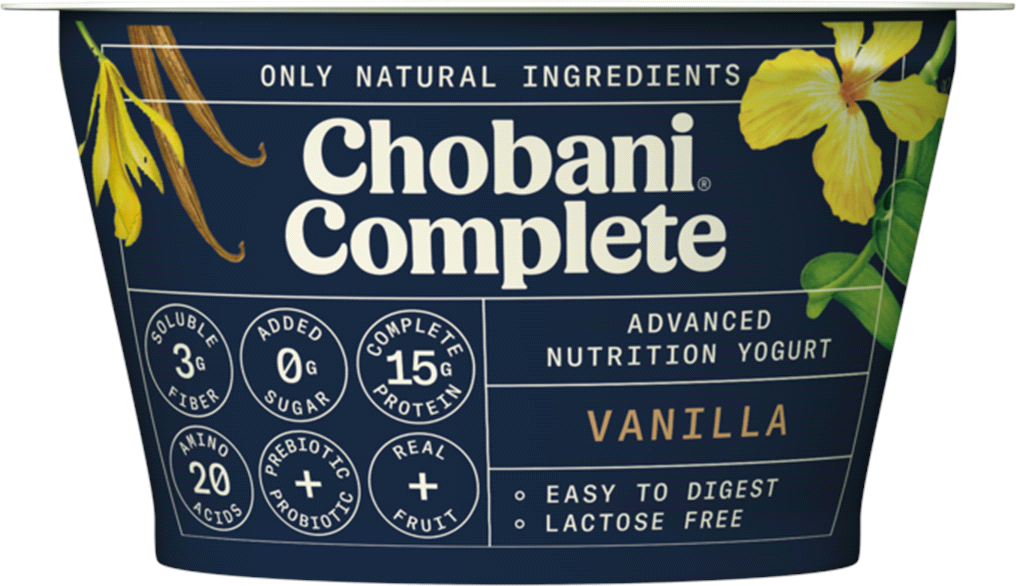 Chobani Complete Vanilla Greek Yogurt , 5.3 oz