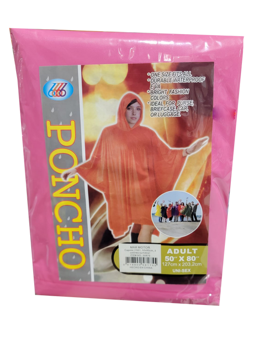 Rain Coat, Adult, 1 pc