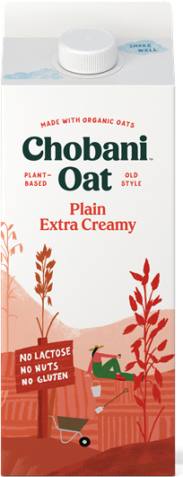 Chobani Plain Extra Creamy Oat Drink 52 Oz —