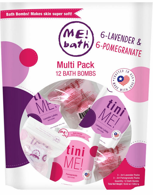 Me! Bath Multi Pack Bath Bombs, 12 ct
