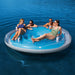 Bestway H2OGo! CoolerZ Aqua Blue Island Pool Float, 