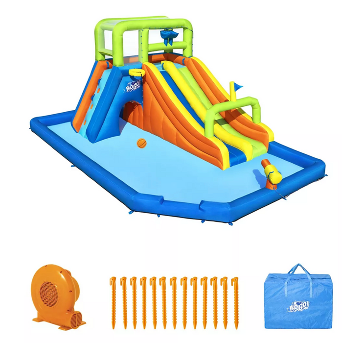 H20OGO! Wild Tilde Megar Inflatable Water Park , 1 pc