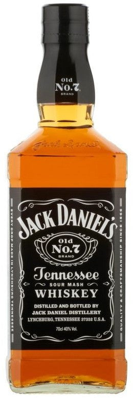 Jack Daniel's Tennessee Sour Mash Whiskey, 700 ml