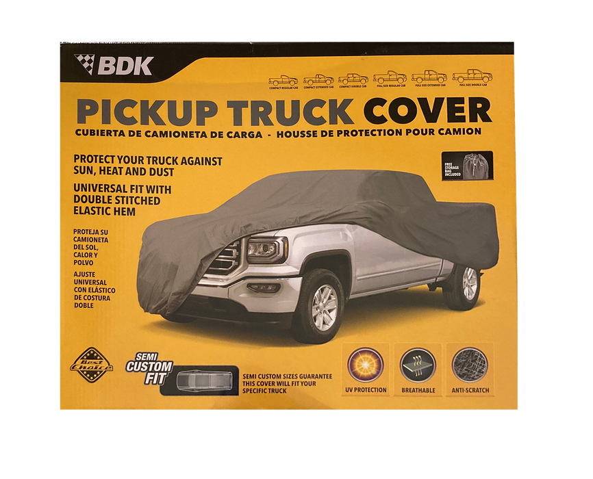 BDK Pickup Truck Cover TC-143, 208" x 70" x 65"