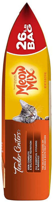 Meow Mix Tender Centers Salmon & Chicken Dry Cat Food , 26 lbs