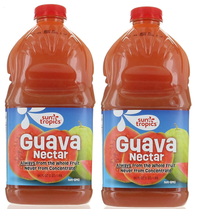 Sun Tropics Guava Nectar Juice, 2-Pack , 2 x 64 oz