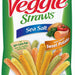 Sensible Portions Garden Veggie Straws Vegetable Snack with Sea Salt, 20 oz