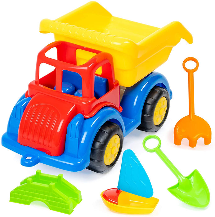 Beach Dump Truck Set , 6 pcs