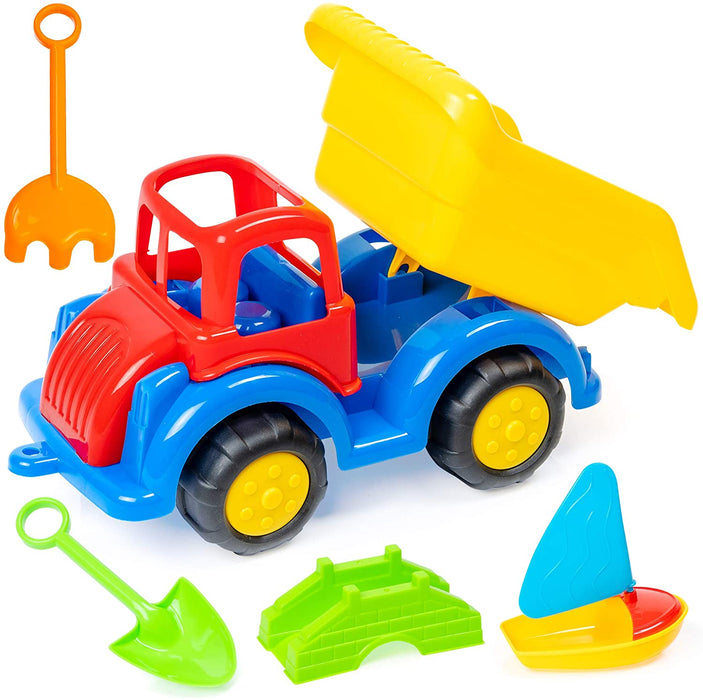 Beach Dump Truck Set , 6 pcs