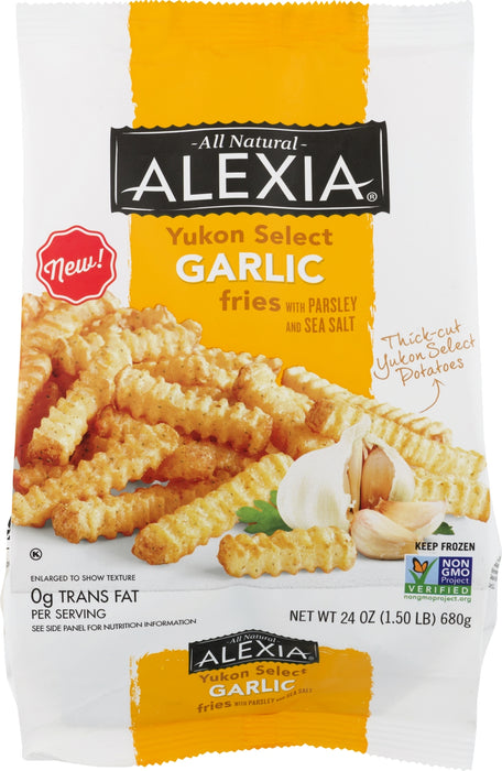 Alexia Yukon Garlic Fries, 24 oz