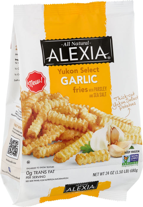 Alexia Yukon Garlic Fries, 24 oz