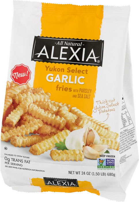 Alexia Yukon Garlic Fries, 24 oz