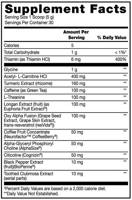 BSN Neuro FX Focus, Mood and Brain Support, Cranberry Orange, 150 gr