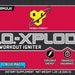 BSN N.O.-Xplode Pre Workout Supplement with Creatine, Beta-Alanine and Energy, Blue Raz, 555 gr