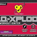 BSN N.O.-Xplode Pre Workout Supplement with Creatine, Beta-Alanine and Energy, Grape, 555 gr