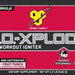 BSN N.O.-Xplode Pre Workout Supplement with Creatine, Beta-Alanine and Energy, Caffeine Free Fruit Punch, 555 gr