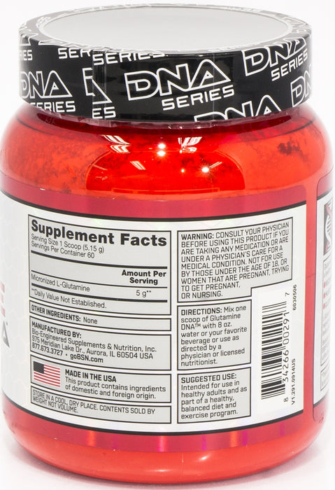 BSN Glutamine DNA Powder, 10.9 oz