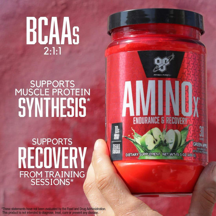 BSN Amino X Post Workout Muscle Recovery & Endurance Powder, Grape, 435 gr