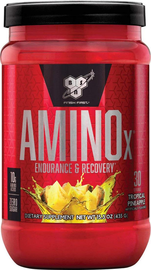 BSN Amino X Post Workout Muscle Recovery & Endurance Powder, Tropical Pineapple, 435 gr