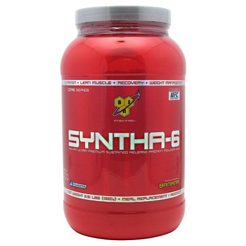 BSN Syntha 6 Protein Powder, Banana, 2.91 lbs