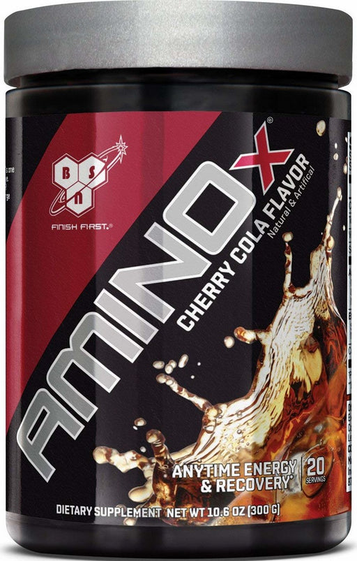 BSN Amino X Cola Series, Post Workout Muscle Recovery & Endurance Powder, Cherry Cola , 300 gr