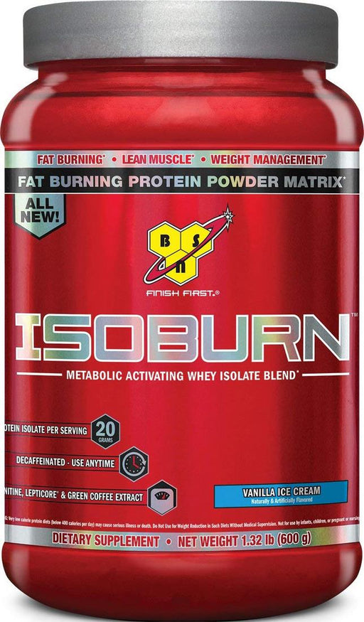 BSN Isoburn Protein Powder, Vanilla, 600 gr