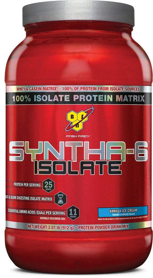 BSN Syntha-6 Isolate, Vanilla Ice Cream, 2 lbs