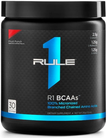 Rule 1 BCAA, Fruit Punch, 222 gr