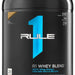 Rule 1 Whey Blend Protein Powder, Cafe Mocha, 1.98 lbs