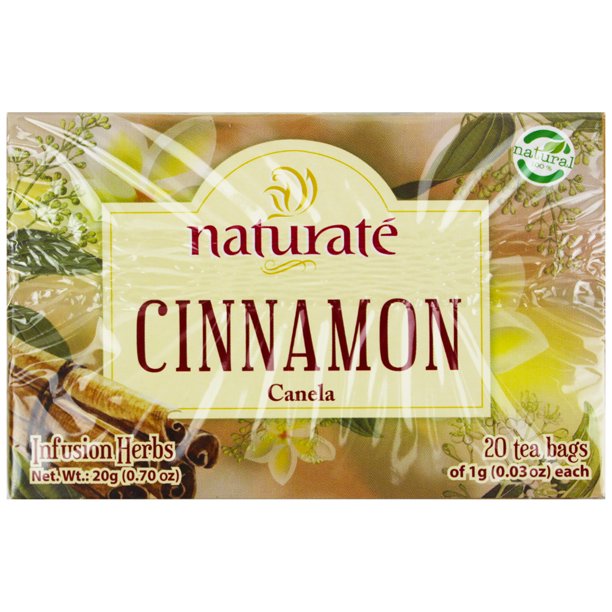 NaturaTe Cinnamon Tea Bags, 20 ct