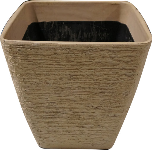 Goisco Antique Beige Square Flower Pot , 37 cm