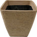 Goisco Antique Beige Square Flower Pot , 37 cm