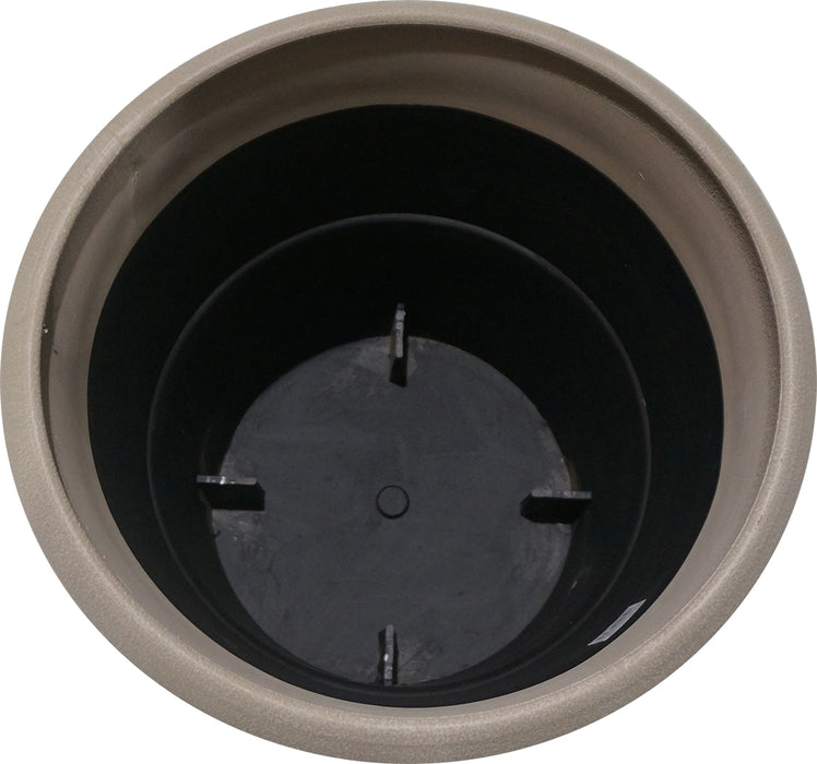 Antique Flower Pot, Sandy Stone, 42 cm