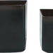 Square Flower Pot Set (Specify Color at Checkout), 2 pcs