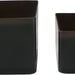 Square Flower Pot Set (Specify Color at Checkout), 2 pcs