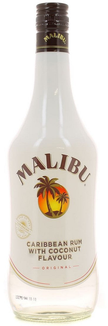 Malibu Caribbean Coconut Flavored Rum, 700 ml