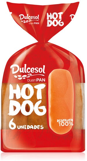 Dulcesol Buen Pan Hot Dog Buns, 6 ct