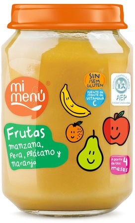 Dulcesol Mi Menu Compote, Apple, Pear, Banana & Orange , 235 gr