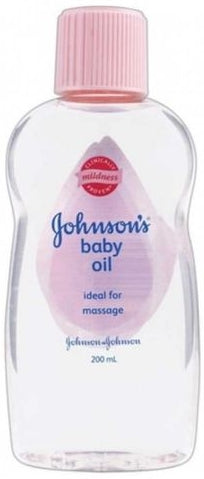 Johnson's Baby Oil, Ideal for Massage, 200 ml