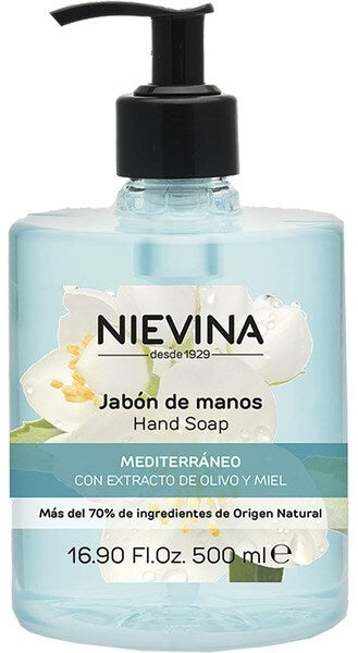 Nievina Hand Soap, Olive & Honey, 500 ml