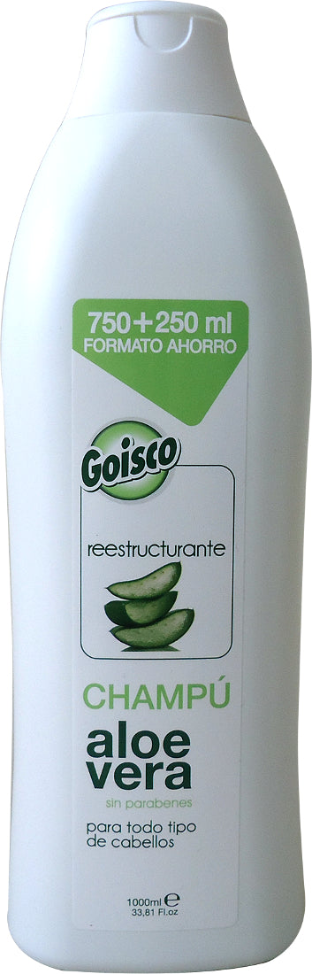 Goisco Restructuring Aloe Vera Shampoo, 1 L