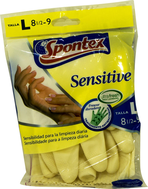 Spontex Gloves for Sensitive Hands, 