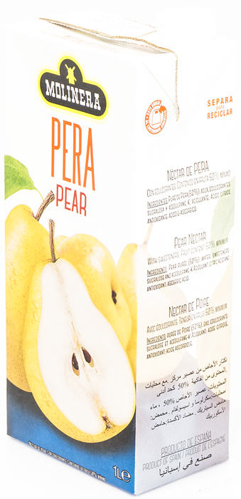 Molinera Pear Nectar, 1 L