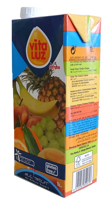 Vita Luz Multifruit Juice, 1 L